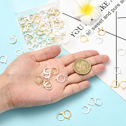 80Pcs 2 Colors 304 Stainless Steel Leverback Earring Findings&nbsp;STAS-SC0010-56