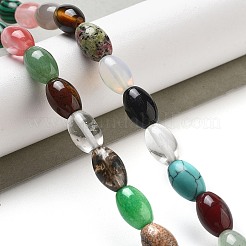 Natural & Synthesis Mixed Gemstone Beads Strands&nbsp;G-B106-B28-01