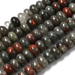 Natural African Bloodstone Beads Strands&nbsp;G-A280-A06-03