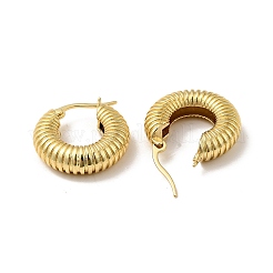 Rack Plating Brass Croissant Hoop Earrings for Women&nbsp;EJEW-F288-18G