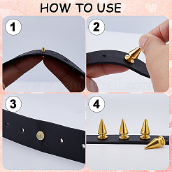 30Pcs Alloy Rivets&nbsp;FIND-GF0008-70