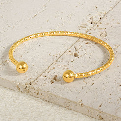 304 Stainless Steel Cuff Bangles&nbsp;UO5787-2