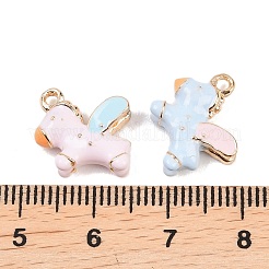 Alloy Enamel Pendants&nbsp;ENAM-A012-05G
