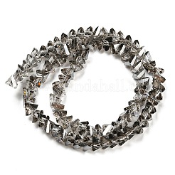 Electroplate Transparent Glass Beads Strands&nbsp;EGLA-P052-02A-PL03
