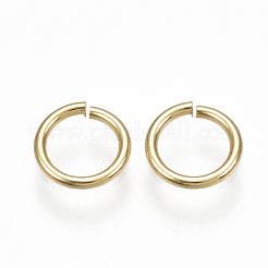 Brass Open Jump Rings&nbsp;KK-S348-246