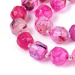 Natural Agate Beads Strands&nbsp;G-T131-82A-08