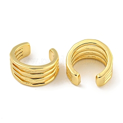 Brass Cuff Earrings&nbsp;EJEW-C104-143G