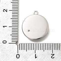 Brass Micro Pave Cubic Zirconia Pendants&nbsp;KK-Q035-16A-P