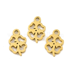 Ion Plating(IP) 304 Stainless Steel Charms&nbsp;STAS-D051-55G
