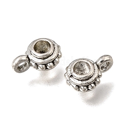 Tibetan Style Alloy Tube Bails&nbsp;FIND-Z128-10AS