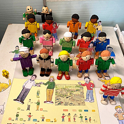 Unfinished Blank Wooden Robot Toys&nbsp;AJEW-GF0001-15