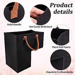 3Pcs Non-woven Fabrics Storage Baskets with Handle&nbsp;AJEW-WA0003-73