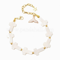 Shell Pearl Beaded Bracelets for Women&nbsp;BJEW-JB12427