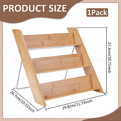 3-Tier Bamboo Display Riser&nbsp;ODIS-WH0025-257