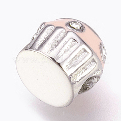 304 Stainless Steel European Beads&nbsp;STAS-O097-57P