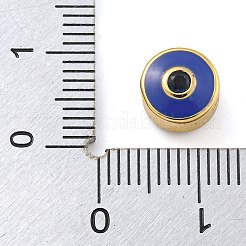 Rack Plating Brass Micro Pave Cubic Zirconia Beads&nbsp;KK-G513-72A-10G