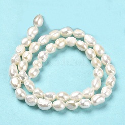 Natural Cultured Freshwater Pearl Beads Strands&nbsp;PEAR-E016-084