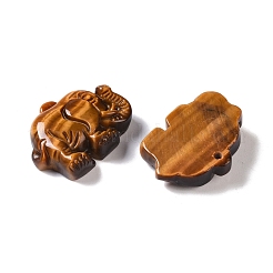 Natural Tiger Eye Carved Pendants&nbsp;G-I361-05A