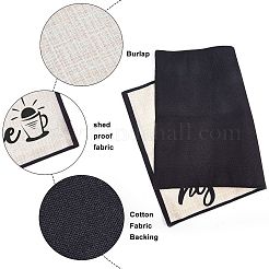 Coffee Theme Diablement Fort Cup Mats&nbsp;LS-AJEW-WH0201-003