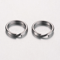 Tarnish Resistant 304 Stainless Steel Split Rings&nbsp;STAS-D438-02