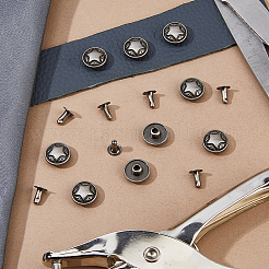 120 Bags Zinc Alloy Decorative Rivets&nbsp;FIND-FH0017-90A