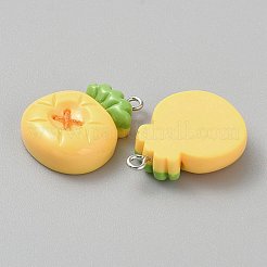 Opaque Resin Pendants&nbsp;LS-CRES-CJC0011-004E-P