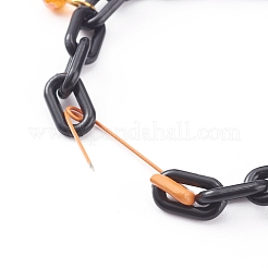 Halloween Theme Alloy Enamel Charm Bracelets&nbsp;BJEW-JB05978