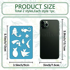 Acrylic Earring Handwork Template&nbsp;DIY-WH0359-048
