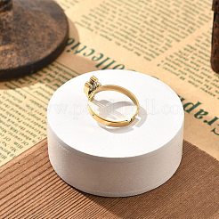 304 Stainless Steel Adjustable Rings for Women&nbsp;LS-RJEW-F169-01G-05