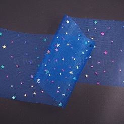 Star Sequin Deco Mesh Ribbons&nbsp;OCOR-BC0006-04N