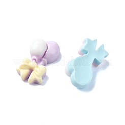 Macaron Color Opaque Resin Decoden Cabochons&nbsp;CRES-Q221-01G