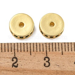 Rack Plating Brass Micro Pave Cubic Zirconia Beads&nbsp;KK-U030-28G-11
