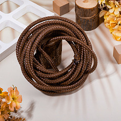 5M 8-Ply Imitation Leather Braided Cord&nbsp;OCOR-TA0003-57C