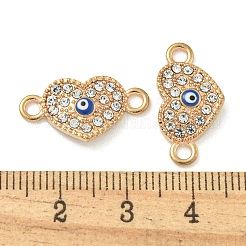 Alloy Blue Enamel Connector Charms&nbsp;ENAM-S003-02C
