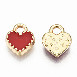 Alloy Enamel Charms&nbsp;ENAM-S126-015C-RS