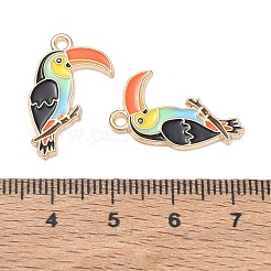 Alloy Enamel Pendants&nbsp;AL-CBAE435-55G