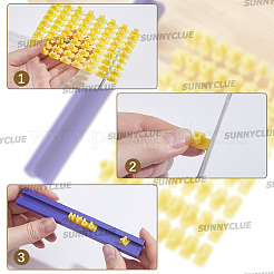 1 Bag Letters & Numbers PP Plastic Cookie Stamps&nbsp;DIY-SC0033-92