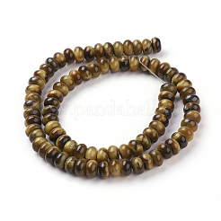 Natural Tiger Eye Beads Strands&nbsp;G-G731-03-8mm
