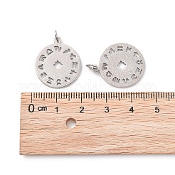 Non-Tarnish 201 Stainless Steel Pendants&nbsp;STAS-S105-T565D-1