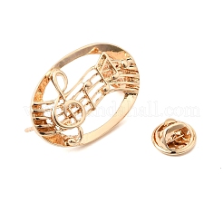 Musical Note Lapel Pin Backs&nbsp;JEWB-K035-02A-KCG