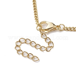 Adjustable 304 Stainless Steel Curb Chains Necklaces Making&nbsp;AJEW-JB01214-02