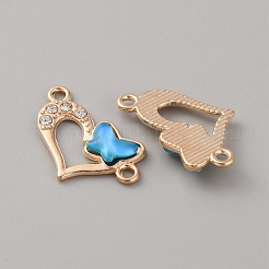 Alloy Crystal Rhinestone Connector Charms&nbsp;FIND-TAC0010-81KCG-03