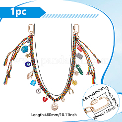 1Pc Polyester Braided Rope Tassel Bag Decorative Chains&nbsp;DIY-UN0008-06
