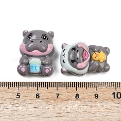 Cute Opaque Resin Cabochons&nbsp;CRES-C016-04