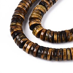 Natural Tiger Eye Beads Strands&nbsp;G-T142-6mm-06