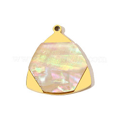 304 Stainless Steel Shell Pendants&nbsp;STAS-OY009-51G