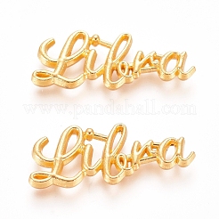 Golden Plated Alloy Cabochons&nbsp;PALLOY-WH0068-08L