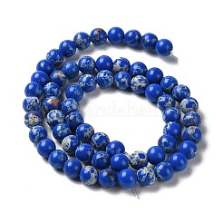 Synthetic Imperial Jasper Dyed Beads Strands&nbsp;G-D077-A01-01