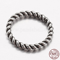 925 Thailand Sterling Silver Soldered Closed Jump Rings&nbsp;STER-P005-13