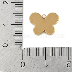 Ion Plating(IP) 304 Stainless Steel Rack Plating Pendant Cabochon Settings&nbsp;STAS-U019-43G